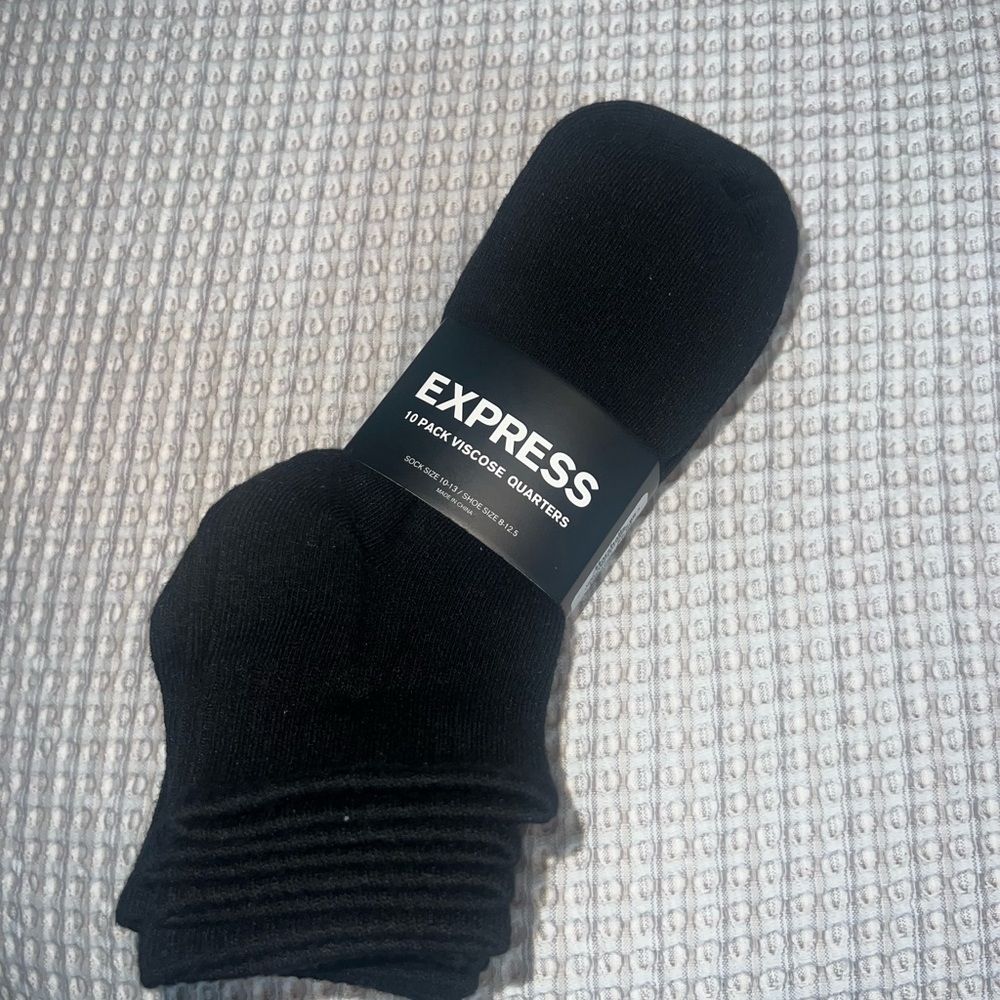 Express Men's Black Casual Socks